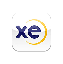 XE, application for converting international currencies